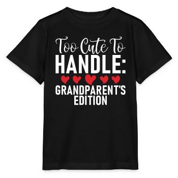 Cadeaux de petite-fille - T-shirt bio MINI CREATOR Stanley/Stella Enfant - noir - Devant - Mikhail (115cm)