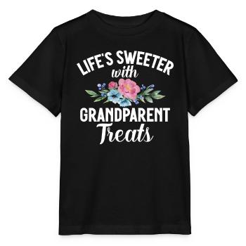 Cadeaux de petite-fille - T-shirt bio MINI CREATOR Stanley/Stella Enfant - noir - Devant - Mikhail (115cm)