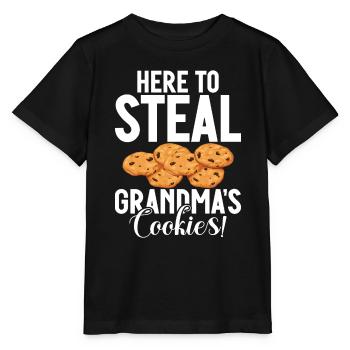 Cadeaux de petite-fille - T-shirt bio MINI CREATOR Stanley/Stella Enfant - noir - Devant - Mikhail (115cm)