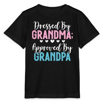 Granddaughter Gifts - Stanley/Stella MINI CREATOR Kids’ T-Shirt - black - Front - Mikhail (115cm)