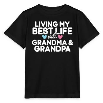 Cadeaux de petite-fille - T-shirt bio MINI CREATOR Stanley/Stella Enfant - noir - Devant - Mikhail (115cm)