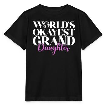 Granddaughter Gifts - Stanley/Stella MINI CREATOR Kids’ T-Shirt - black - Front - Mikhail (115cm)