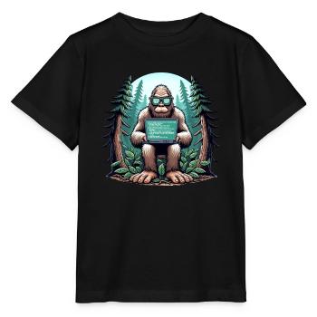 Ethical Hacking Analyst Ethical Cyber Security - Stanley/Stella MINI CREATOR Kids’ T-Shirt - black - Front - Mikhail (115cm)