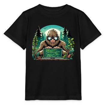 Analyste en piratage éthique Cybersécurité éthique - T-shirt bio MINI CREATOR Stanley/Stella Enfant - noir - Devant - Mikhail (115cm)