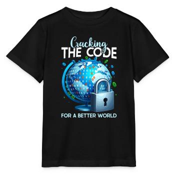 Ethical Hacking Analyst Ethical Cyber Security - Stanley/Stella MINI CREATOR Kids’ T-Shirt - black - Front - Mikhail (115cm)