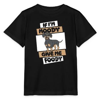 Teckel Teckel Drôle - T-shirt bio MINI CREATOR Stanley/Stella Enfant - noir - Devant - Mikhail (115cm)