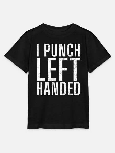 Left Handers Gifts - Stanley/Stella Kinder T-Shirt MINI CREATOR  - Schwarz