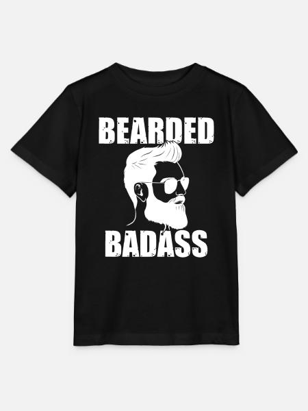 Giftidea Beard Men - Stanley/Stella Kinder T-Shirt MINI CREATOR - Schwarz