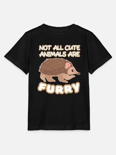 Echidna Cute Animals Furry Schnabeligel - Stanley/Stella Kinder T-Shirt MINI CREATOR  - Schwarz