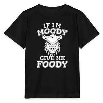 Zèbre Drôle Si Je Suis De Mauvaise Humeur Donnez-Moi Gourmand - T-shirt bio MINI CREATOR Stanley/Stella Enfant - noir - Devant - Mikhail (115cm)