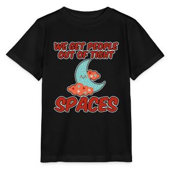 We Get People Out Of Tight Spaces 4 - Stanley/Stella MINI CREATOR Kids’ T-Shirt - black - Front - Mikhail (115cm)