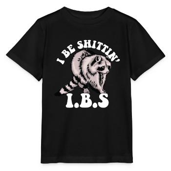Sensibilisation au SCI raton laveur Je suis une blague sur les toilettes de Shittin - T-shirt bio MINI CREATOR Stanley/Stella Enfant - noir - Devant - Mikhail (115cm)