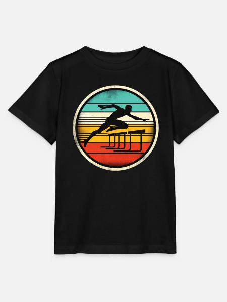Hurdle Sprinter - Stanley/Stella Kinder T-Shirt MINI CREATOR  - Schwarz