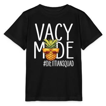 Diététicien Vacances Mode Vacy Diététicien - T-shirt bio MINI CREATOR Stanley/Stella Enfant - noir - Devant - Mikhail (115cm)