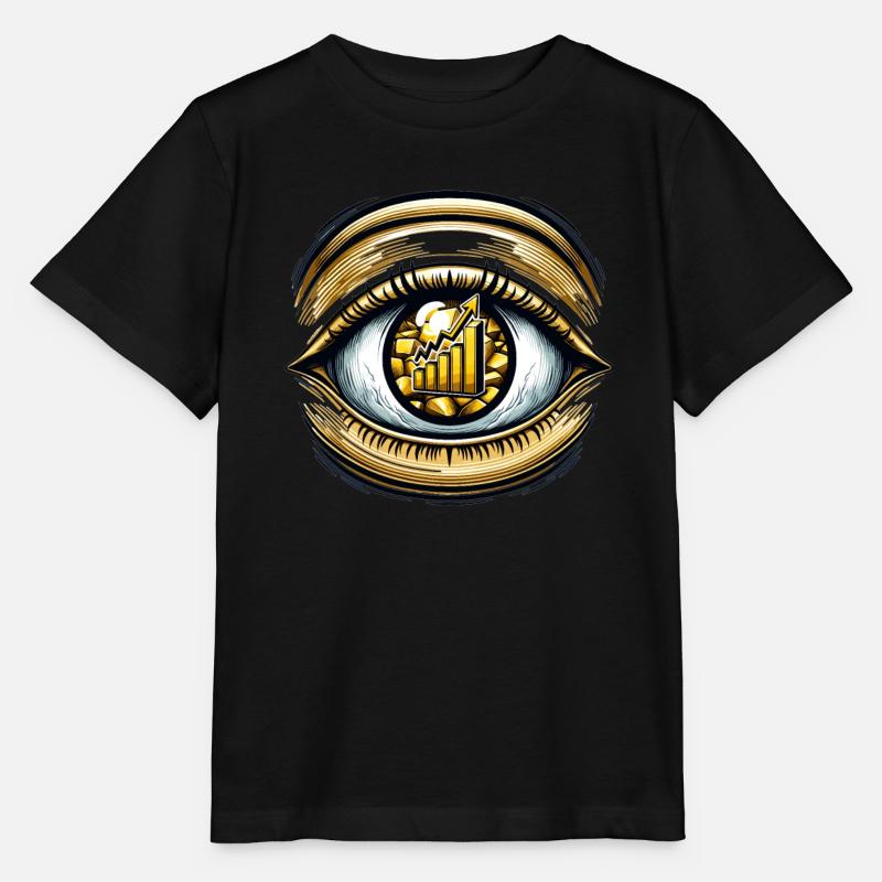 Trader d’or Forex Trader XAUUSD Trader - T-shirt bio MINI CREATOR Stanley/Stella Enfant - noir