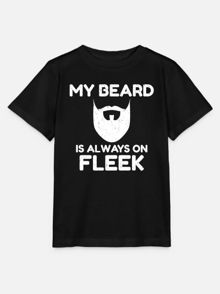 Giftidea Beard Men - Stanley/Stella Kinder T-Shirt MINI CREATOR  - Schwarz