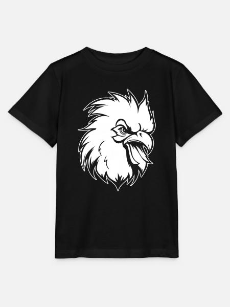 Huhn Henne - Stanley/Stella Kinder T-Shirt MINI CREATOR - Schwarz