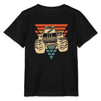 Monster Truck - T-shirt bio MINI CREATOR Stanley/Stella Enfant - noir - Devant - Mikhail (115cm)