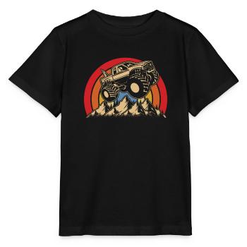 Monster Truck - T-shirt bio MINI CREATOR Stanley/Stella Enfant - noir - Devant - Mikhail (115cm)