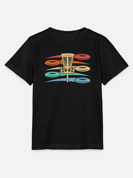 Frisbee Golf Disc Golf - Stanley/Stella Kinder T-Shirt MINI CREATOR  - Schwarz