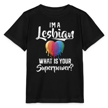 Cadeaux Lesbiens - T-shirt bio MINI CREATOR Stanley/Stella Enfant - noir - Devant - Mikhail (115cm)