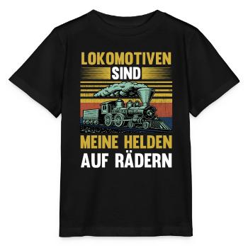 Chemin de fer miniature Train miniature Train Chemin de fer Chemin de fer Chemin de fer Train miniature Train modèle T - T-shirt bio MINI CREATOR Stanley/Stella Enfant - noir - Devant - Mikhail (115cm)