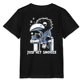 Edgar Allan Poe Fan, Klassische Literatur, - Stanley/Stella Kinder T-Shirt MINI CREATOR  - Schwarz - Vorne - Mikhail (115cm)