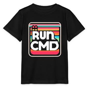 Run Cmd 35 - Stanley/Stella MINI CREATOR Kids’ T-Shirt - black - Front - Mikhail (115cm)