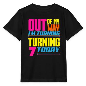 Lasertag-geburtstagsfeier – Lasertag 7 - Stanley/Stella Kinder T-Shirt MINI CREATOR  - Schwarz - Vorne - Mikhail (115cm)