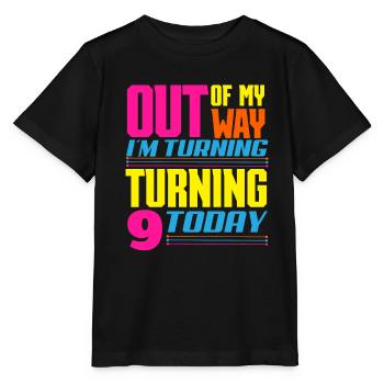 Lasertag-geburtstagsfeier – Lasertag 9 - Stanley/Stella Kinder T-Shirt MINI CREATOR  - Schwarz - Vorne - Mikhail (115cm)