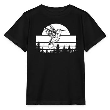 Hummingbird - Stanley/Stella MINI CREATOR Kids’ T-Shirt - black - Front - Mikhail (115cm)