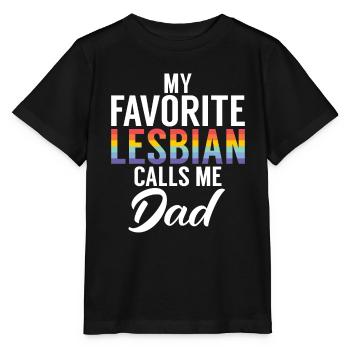 Cadeaux Lesbiens - T-shirt bio MINI CREATOR Stanley/Stella Enfant - noir - Devant - Mikhail (115cm)