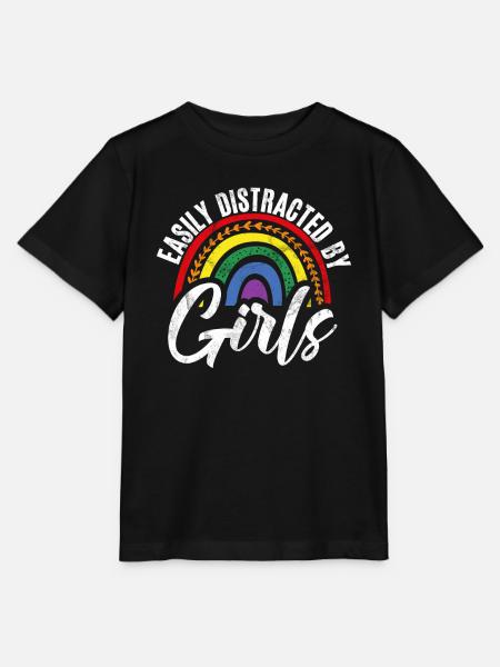 Lesbian Gifts - Stanley/Stella Kinder T-Shirt MINI CREATOR  - Schwarz