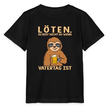 Soudure : Vous n’êtes pas vous quand la journée des hommes - T-shirt bio MINI CREATOR Stanley/Stella Enfant - noir - Devant - Mikhail (115cm)