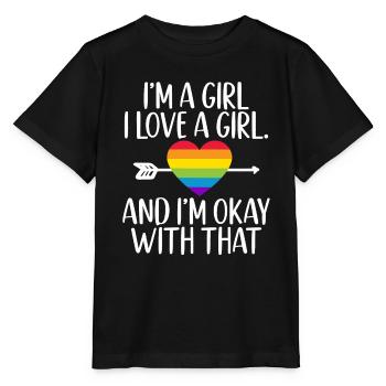Cadeaux Lesbiens - T-shirt bio MINI CREATOR Stanley/Stella Enfant - noir - Devant - Mikhail (115cm)