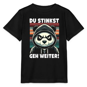You stink Go on! Sarcastic - Stanley/Stella MINI CREATOR Kids’ T-Shirt - black - Front - Mikhail (115cm)