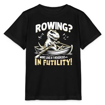 Navigation de plaisance Papa Bateau Capitaine Ponton Sailor Croisière - T-shirt bio MINI CREATOR Stanley/Stella Enfant - noir - Devant - Mikhail (115cm)