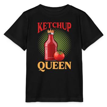 Reine du ketchup 20 - T-shirt bio MINI CREATOR Stanley/Stella Enfant - noir - Devant - Mikhail (115cm)