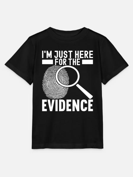 Forensik Forensiker - Stanley/Stella Kinder T-Shirt MINI CREATOR  - Schwarz