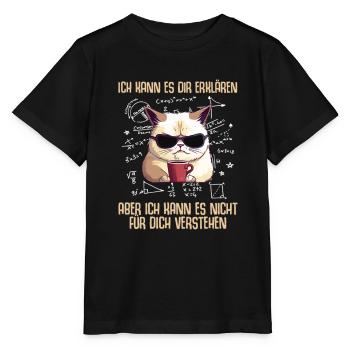 Je ne peux pas le comprendre pour vous Mathématiques - T-shirt bio MINI CREATOR Stanley/Stella Enfant - noir - Devant - Mikhail (115cm)