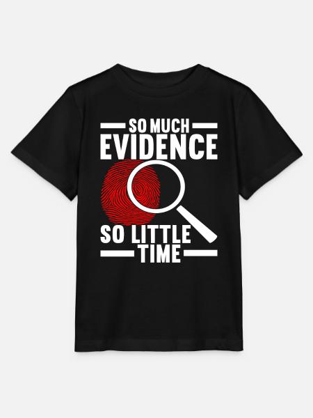 Forensik Forensiker - Stanley/Stella Kinder T-Shirt MINI CREATOR - Schwarz