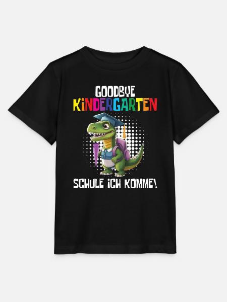 Schulkind 2024 Einschulung 2024 Schulanfang - Stanley/Stella Kinder T-Shirt MINI CREATOR  - Schwarz