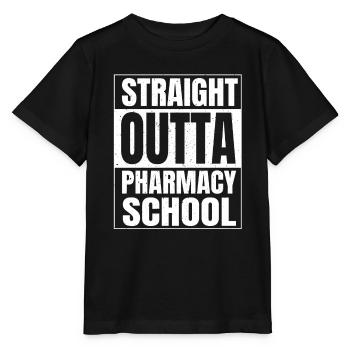 Direkt Aus Der Pharmazieschule - Stanley/Stella Kinder T-Shirt MINI CREATOR  - Schwarz - Vorne - Mikhail (115cm)