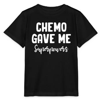 Chemo Hat Mir Superkräfte Gegeben Strahlung - Stanley/Stella Kinder T-Shirt MINI CREATOR  - Schwarz - Vorne - Mikhail (115cm)