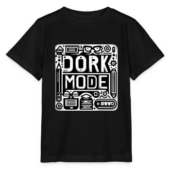 Dork Mode 11 - Stanley/Stella MINI CREATOR Kids’ T-Shirt - black - Front - Mikhail (115cm)