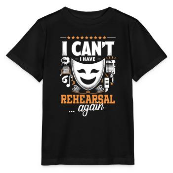 Chanteur de théâtre musical de Broadway - T-shirt bio MINI CREATOR Stanley/Stella Enfant - noir - Devant - Mikhail (115cm)