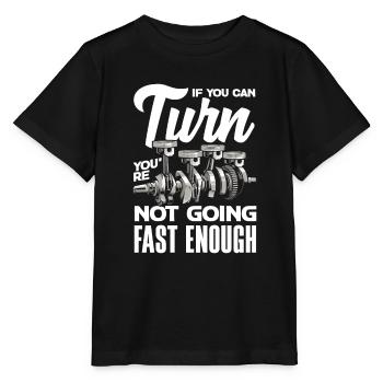 Lustiges Autorennen Auto Rennen Geschenk - Stanley/Stella Kinder T-Shirt MINI CREATOR  - Schwarz - Vorne - Mikhail (115cm)