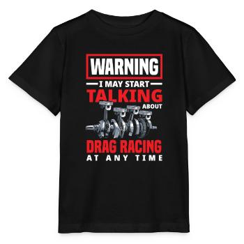 Lustiges Autorennen Auto Rennen Geschenk - Stanley/Stella Kinder T-Shirt MINI CREATOR  - Schwarz - Vorne - Mikhail (115cm)