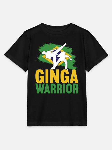 Capoeira Capoeirista - Stanley/Stella Kinder T-Shirt MINI CREATOR - Schwarz