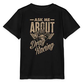 Lustiges Autorennen Auto Rennen Geschenk - Stanley/Stella Kinder T-Shirt MINI CREATOR  - Schwarz - Vorne - Mikhail (115cm)